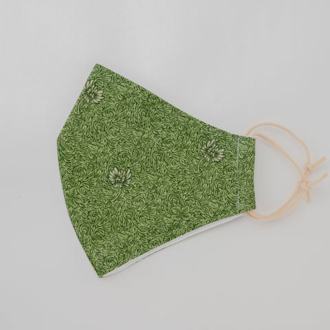 イジャクノ絨毯_マスク よつばさがし グリーン