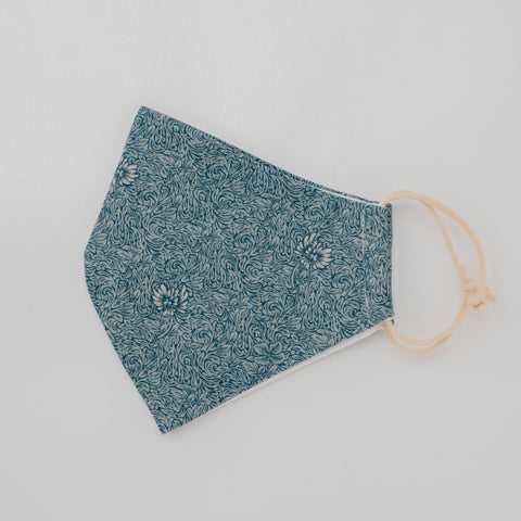 イジャクノ絨毯_マスク よつばさがし ブルー