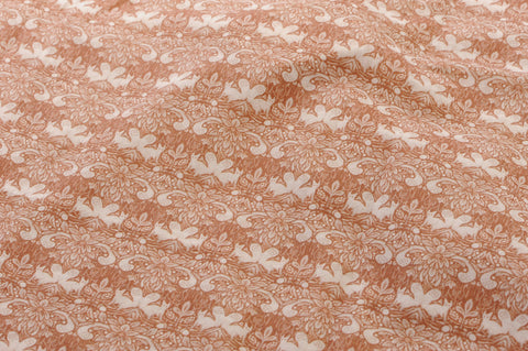 イジャクノ絨毯_木の実どろぼう ブラウン