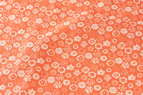 イジャクノ絨毯_はるのはなばな レッド