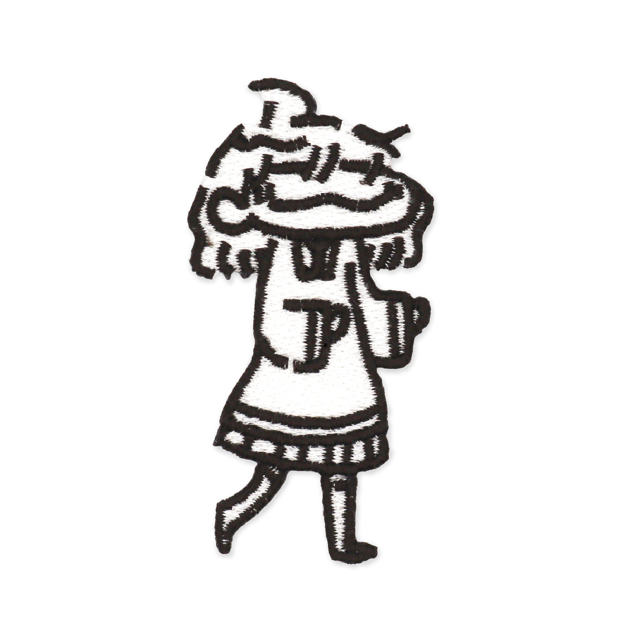 にんまりあるいていくこども - ちゃいろ
