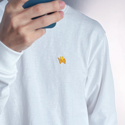 ハートをはこぶちょうちょ - きいろ