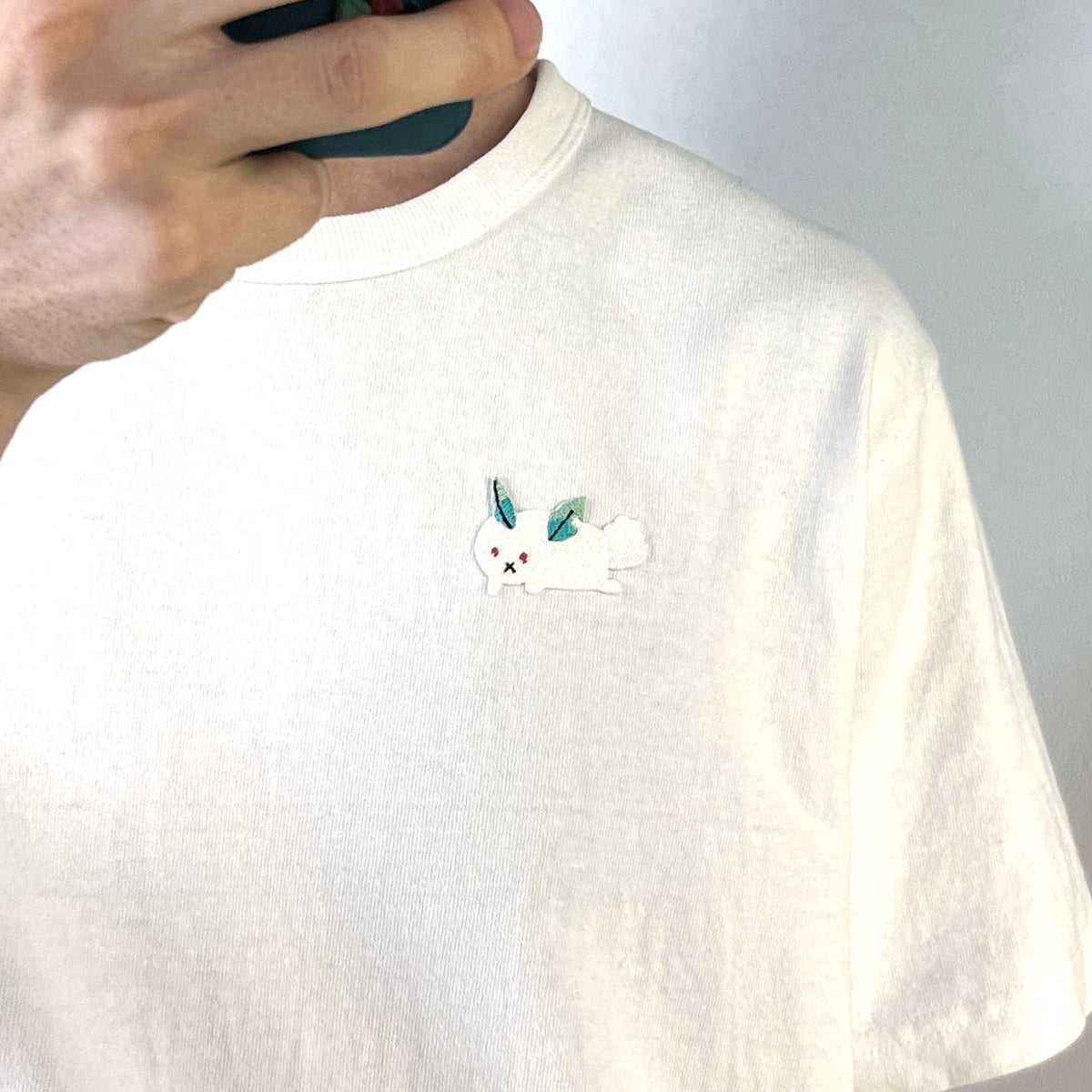 はっぱうさぎ - しろ